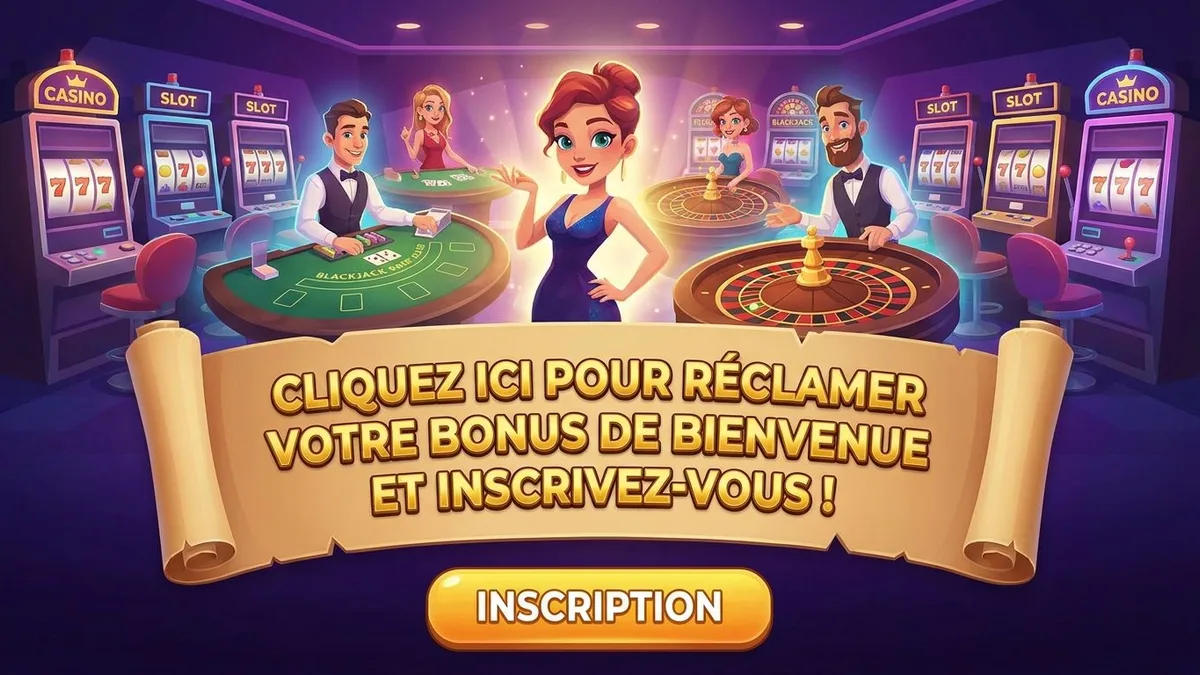 Inscription avec bonus
